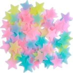 100 Pcs Glow in the Dark Star Wall Stickers