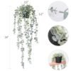 COCOBOO Eucalyptus Hanging Plant – No Maintenance Decor