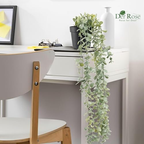 Der Rose Faux Eucalyptus Vine - Elegant Home Decor