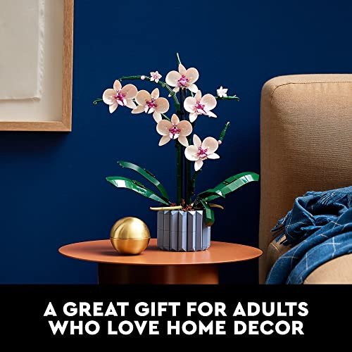 LEGO Icons Orchid: Elegant Home Décor Building Set