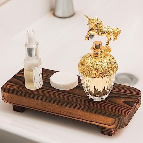 Natural Wood Risers for Versatile Home Decor & Storage