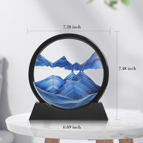 Relaxing 3D Deep Sea Sand Art for Home & Office