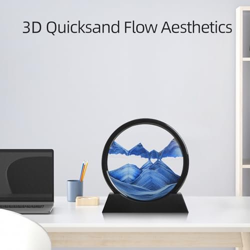 Relaxing 3D Deep Sea Sand Art for Home & Office