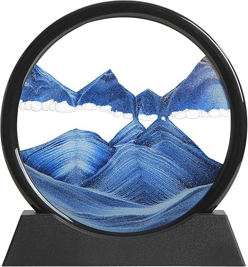 Relaxing 3D Deep Sea Sand Art for Home & Office
