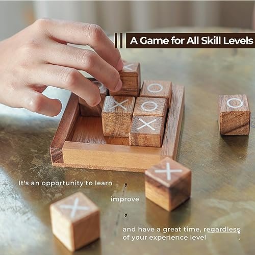Rustic Tic Tac Toe: Fun Family Game & Decor