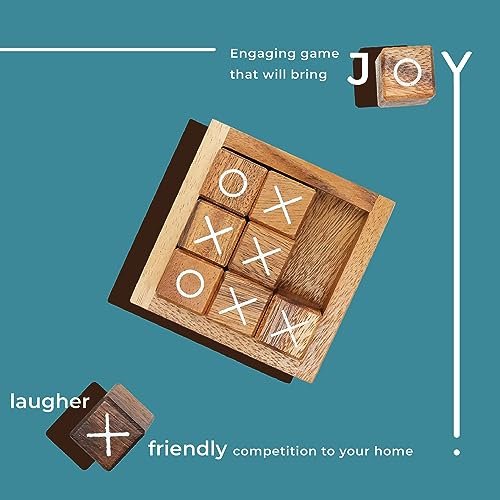 Rustic Tic Tac Toe: Fun Family Game & Decor