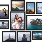 Upsimples 10-Pack Gallery Wall Frame Set - Black