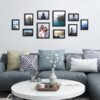 Upsimples 10-Pack Gallery Wall Frame Set - Black